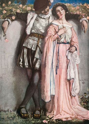 Beatrice and Benedick. Much Ado About Nothing - Act IV, Scene 1